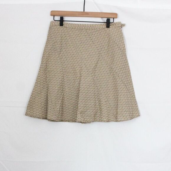 Mossimo Supply Co. Dresses & Skirts - 90s Y2K Mossimo Eyelet Lace Mini Skirt - 6, Tan